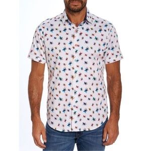 Robert Graham Calamari Woven Classic Fit Shirt Large NWT
